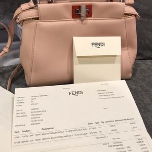 Fendi pikaboo mini bag